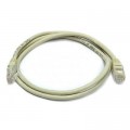 Kingda Патч-корд 0.5м, UTP, cat.6, CU, 24AWG, grey Kingda (KD-PAUT6050GY)