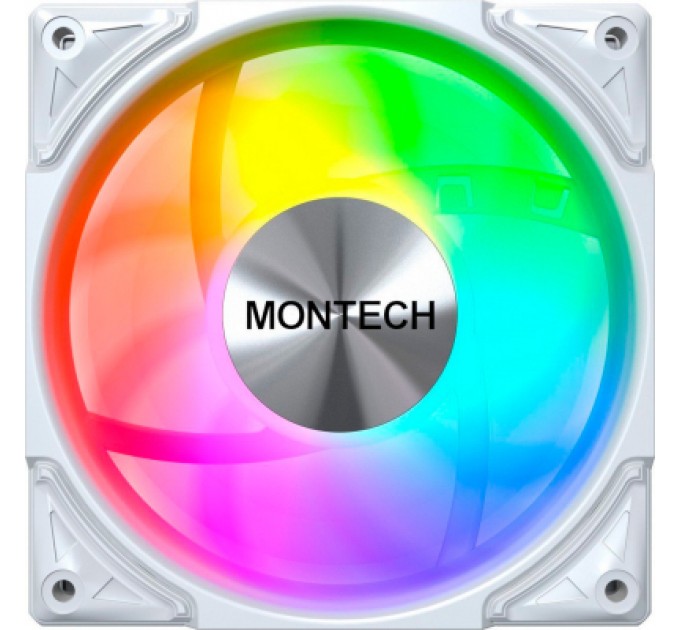 MONTECH Кулер до корпусу MONTECH METAL PRO 12 ARGB PWM WHT