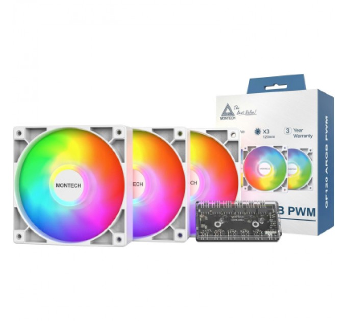 MONTECH Кулер до корпусу MONTECH GF120 PWM (W31)