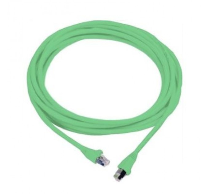 Molex Патч-корд 1м, UTP, cat.5e, LSZH, green Molex (PCD-01001-0J)
