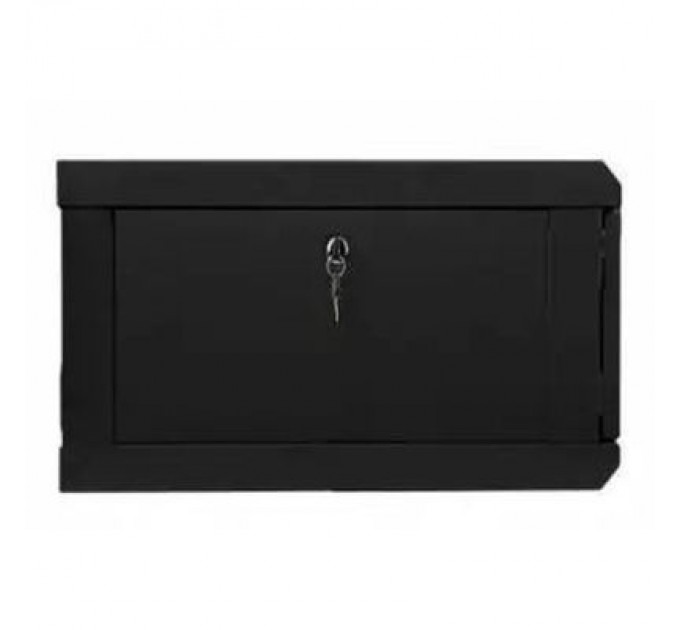 Hypernet Шафа настінна Hypernet 6U 19" 600x500 (WMNC-500-6U-FLAT-BLACK)