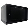 Hypernet Шафа настінна Hypernet 6U 19" 600x500 (WMNC-500-6U-FLAT-BLACK)