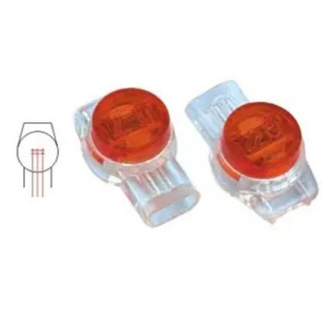 Cor-X З'єднувач кабелю "Scotchlok" red 100шт.1пач Cor-X (U5003)