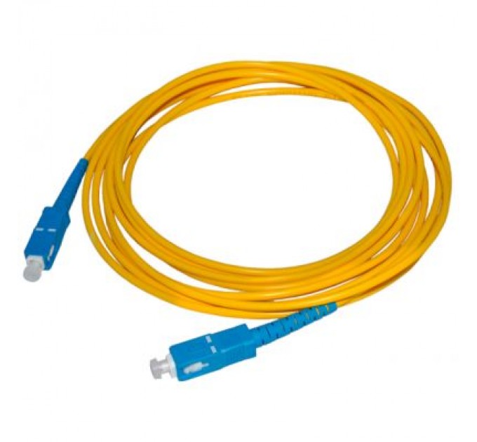 Voltronic Оптичний патчкорд SC/UPC-SC/UPC SingleMode Simplex 1m 3,0mm Premium Voltronic (15469)