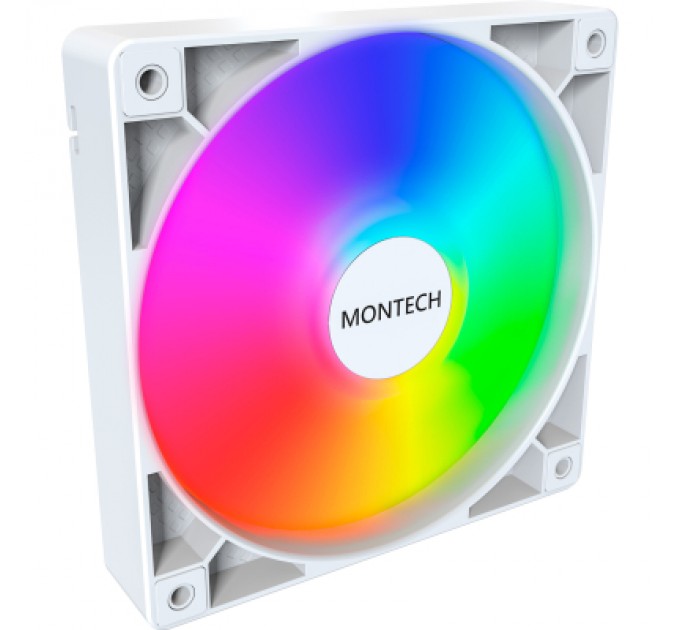 MONTECH Кулер до корпусу MONTECH GF120 PWM WHITE