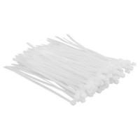 Стяжка Top Tools біла, 2.5x100 мм, пластик, 100 шт. (44E950) Стяжка Top Tools біла, 2.5x100 мм, пластик, 100 шт. (44E950)