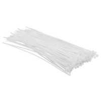 Стяжка Top Tools біла, 2.5x200 мм, пластик, 100 шт. (44E952) Стяжка Top Tools біла, 2.5x200 мм, пластик, 100 шт. (44E952)