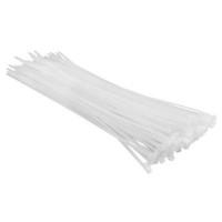 Стяжка Top Tools біла, 3.6x300 мм, пластик, 100 шт. (44E954) Стяжка Top Tools біла, 3.6x300 мм, пластик, 100 шт. (44E954)