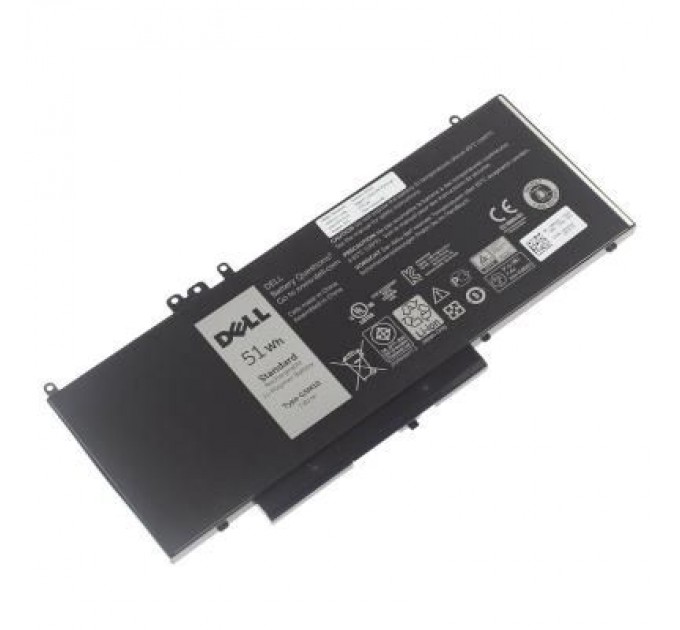 Dell Акумулятор до ноутбука Dell Latitude E5550 G5M10, 6860mAh (51Wh), 6cell, 7.4V (A47175)