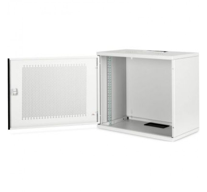 Digitus Шафа настінна Digitus SOHO 19" 9U 540x400, метал.двері, 60kg max (DN-19-09U-S-PD)