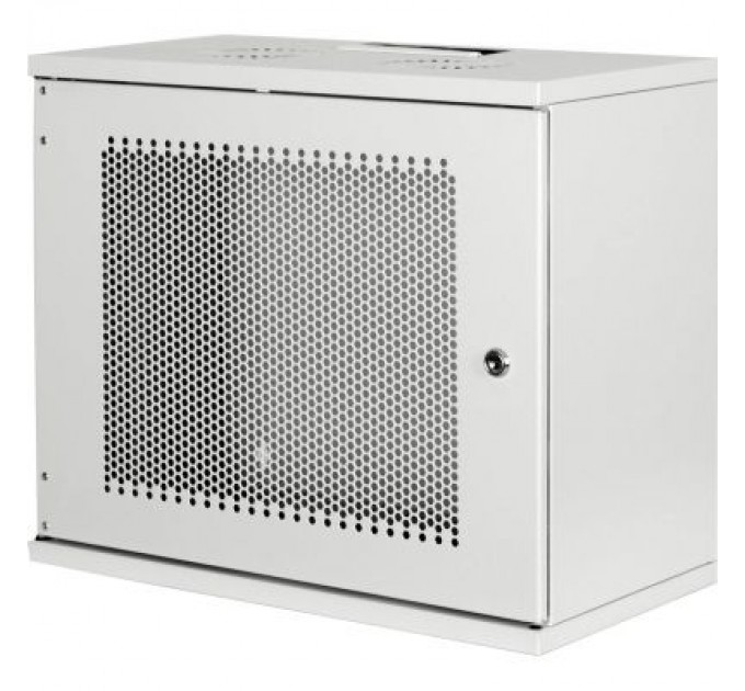 Digitus Шафа настінна Digitus SOHO 19" 9U 540x400, метал.двері, 60kg max (DN-19-09U-S-PD)