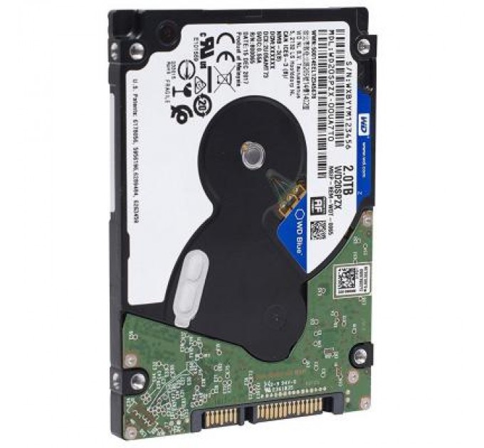 WD Жорсткий диск для ноутбука 2.5" 2TB WD (WD20SPZX)