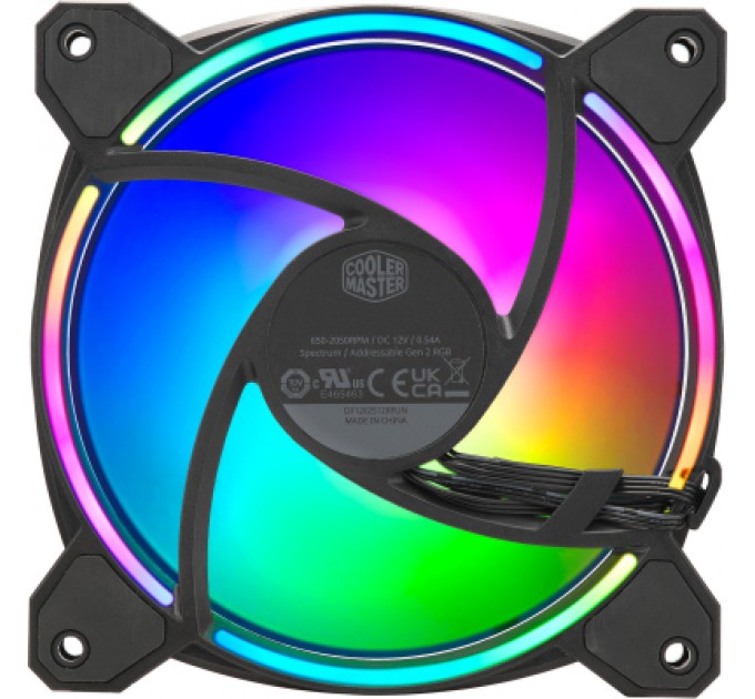 COOLER MASTER Кулер до корпусу CoolerMaster MF120 Halo 3in1 RGB (MFL-B2DN-213P2-R2)