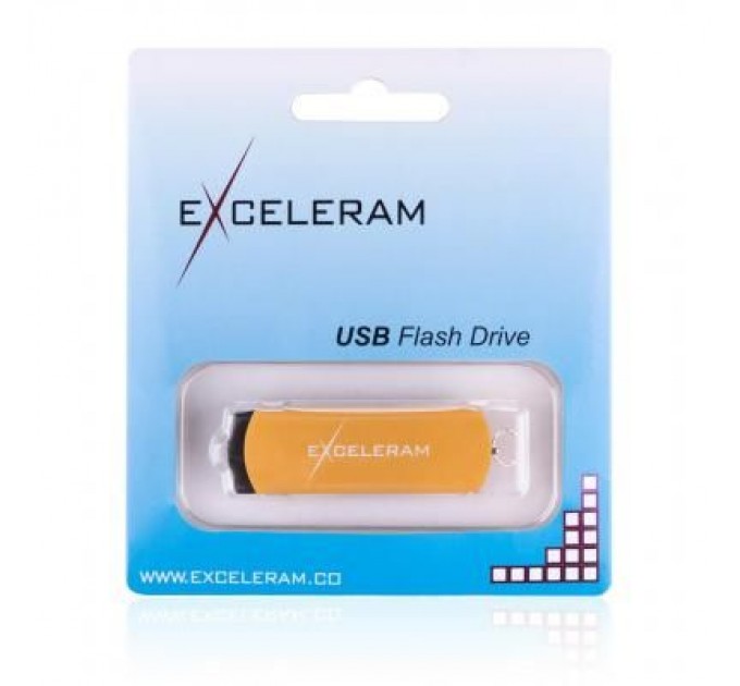 eXceleram USB флеш накопичувач eXceleram 16GB P2 Series Gold/Black USB 3.1 Gen 1 (EXP2U3GOB16)