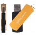 eXceleram USB флеш накопичувач eXceleram 16GB P2 Series Gold/Black USB 3.1 Gen 1 (EXP2U3GOB16)