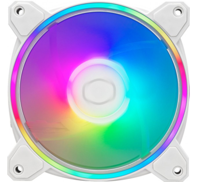 COOLER MASTER Кулер до корпусу CoolerMaster MasterFan MF120 Halo2 3 in 1 White (MFL-B2DW-213P2-R2)