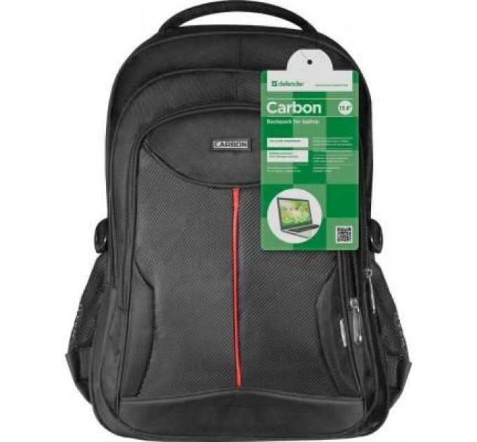 Defender Рюкзак для ноутбука Defender 15.6" Carbon black (26077)
