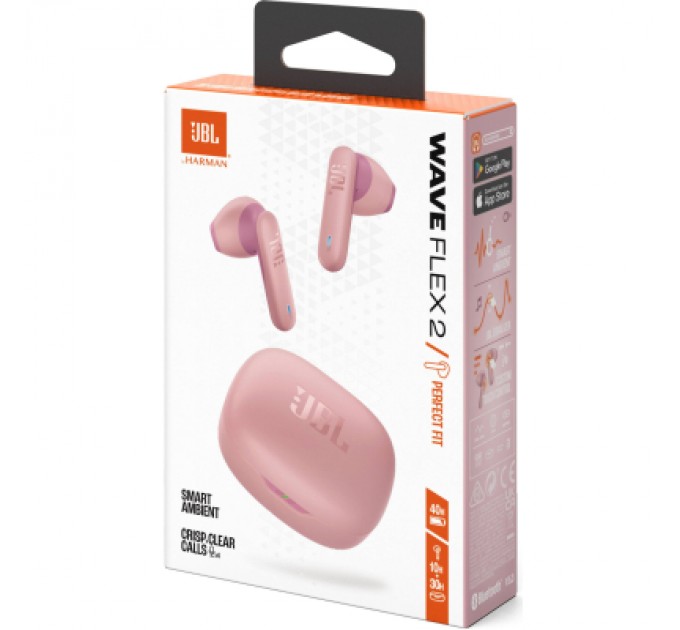 JBL Навушники JBL Wave Flex 2 Pink (JBLWFLEX2PIK)