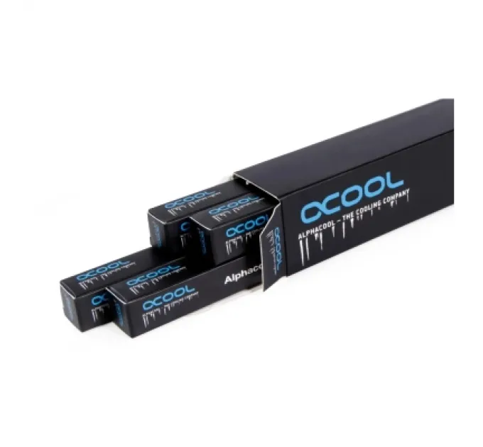 Alphacool Термінал для CРO Alphacool S16 Карбонова HardTube 16mm 4x 80cm (1021877) (1021877)