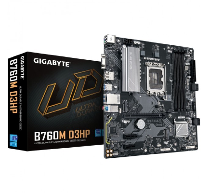 GIGABYTE Материнська плата GIGABYTE B760M D3HP