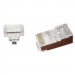 Cablexpert Конектор RJ45 cat.5e FTP 8P8C * 50 (наскрізні отв., позолоч. конт.) Cablexpert (LC-PTF-01/50)