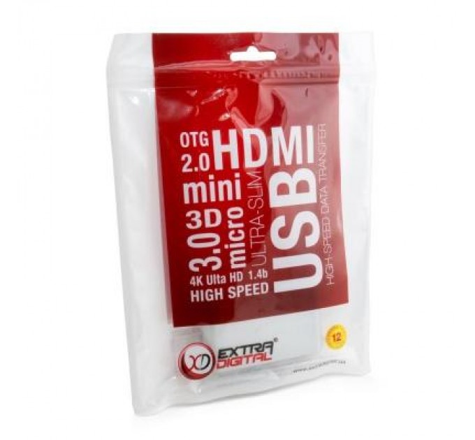 Extradigital Порт-реплікатор Extradigital USB Type-C to VGA/USB 3.0/Type-C (0.15m) (KBV1690)