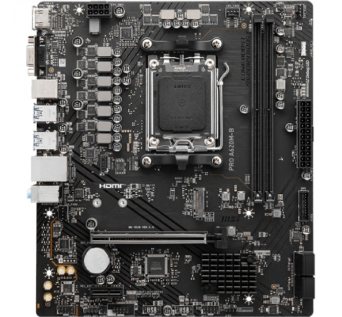 MSI Материнська плата MSI PRO A620M-B