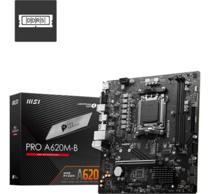 MSI Материнська плата MSI PRO A620M-B
