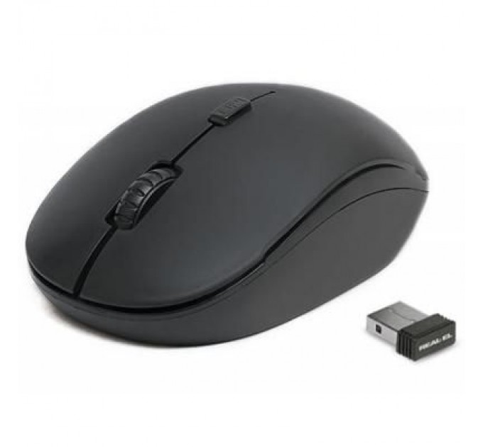 REAL-EL Мишка REAL-EL RM-301 black