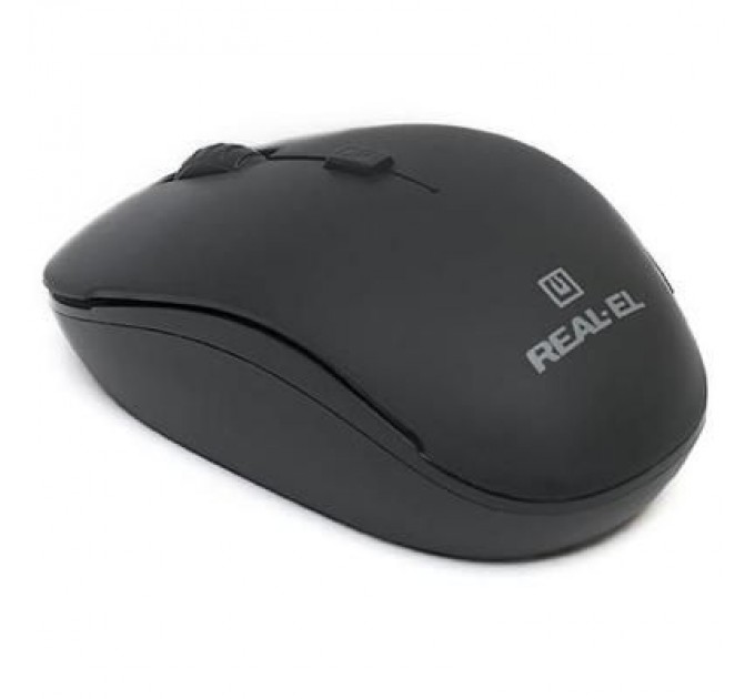 REAL-EL Мишка REAL-EL RM-301 black