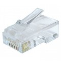 Cablexpert Конектор RJ45 cat.6 UTP 8P8C * 10 (позолоч. конт.) Cablexpert (LC-8P8C-002/10)