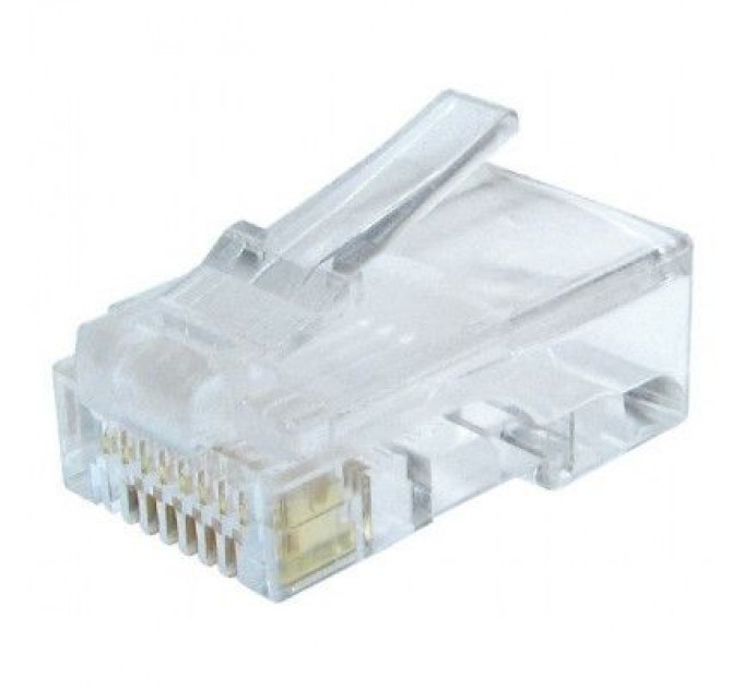 Cablexpert Конектор RJ45 cat.6 UTP 8P8C * 10 (позолоч. конт.) Cablexpert (LC-8P8C-002/10)