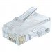 Cablexpert Конектор RJ45 cat.6 UTP 8P8C * 10 (позолоч. конт.) Cablexpert (LC-8P8C-002/10)