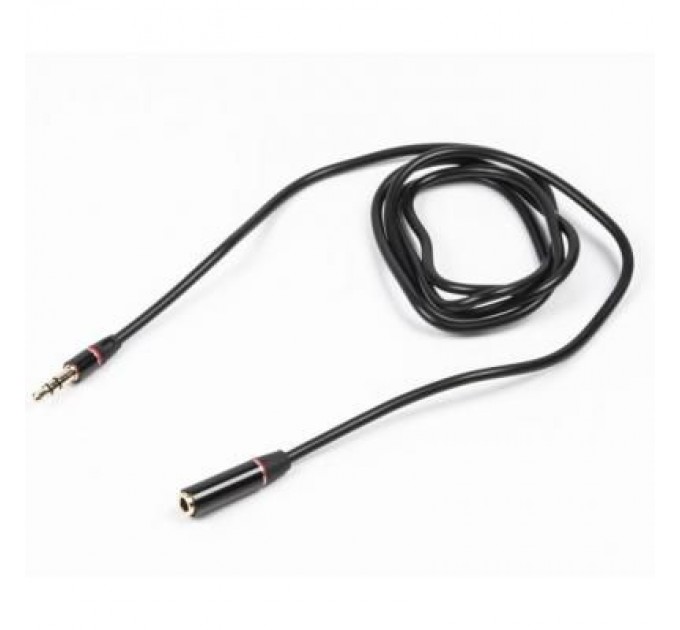 Viewcon Кабель мультимедійний Jack 3.5mm male to Jack 3.5mm female 1.0m Viewcon (VA 111)