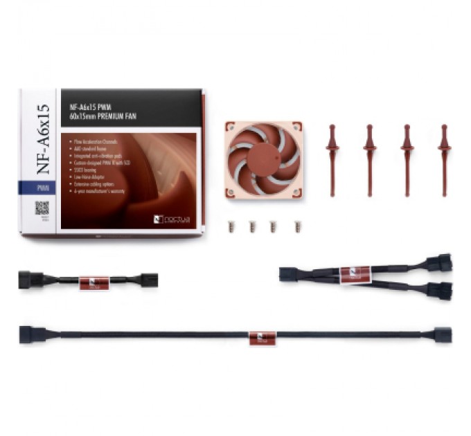 Noctua Кулер до корпусу Noctua NF-A6x15 PWM