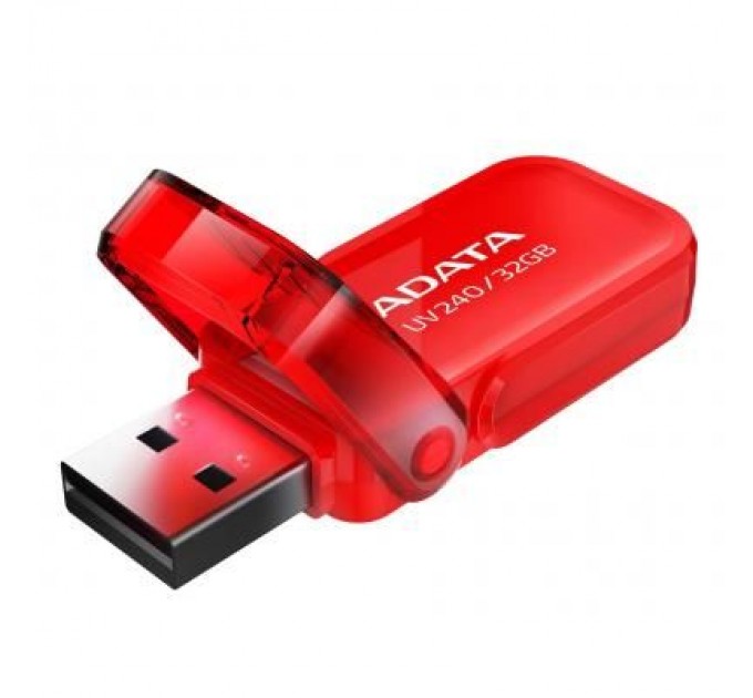 ADATA USB флеш накопичувач ADATA 32GB UV240 Red USB 2.0 (AUV240-32G-RRD)