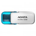 ADATA USB флеш накопичувач ADATA 32GB UV240 White USB 2.0 (AUV240-32G-RWH)