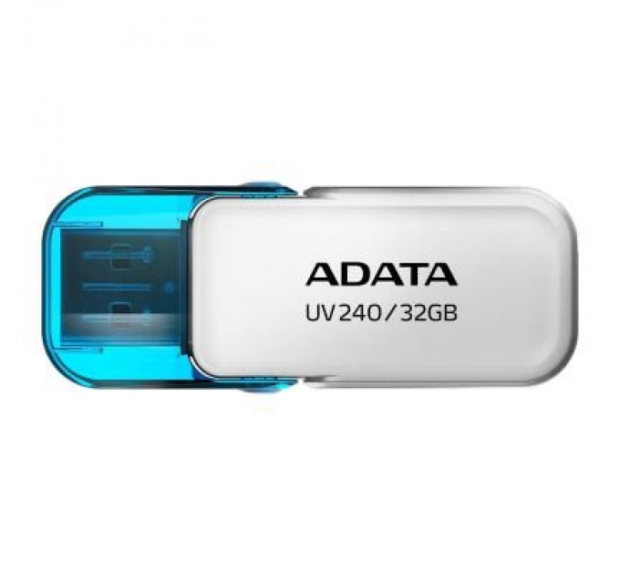 ADATA USB флеш накопичувач ADATA 32GB UV240 White USB 2.0 (AUV240-32G-RWH)