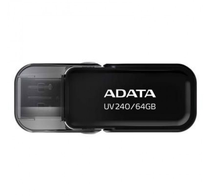 ADATA USB флеш накопичувач ADATA 64GB UV240 Black USB 2.0 (AUV240-64G-RBK)