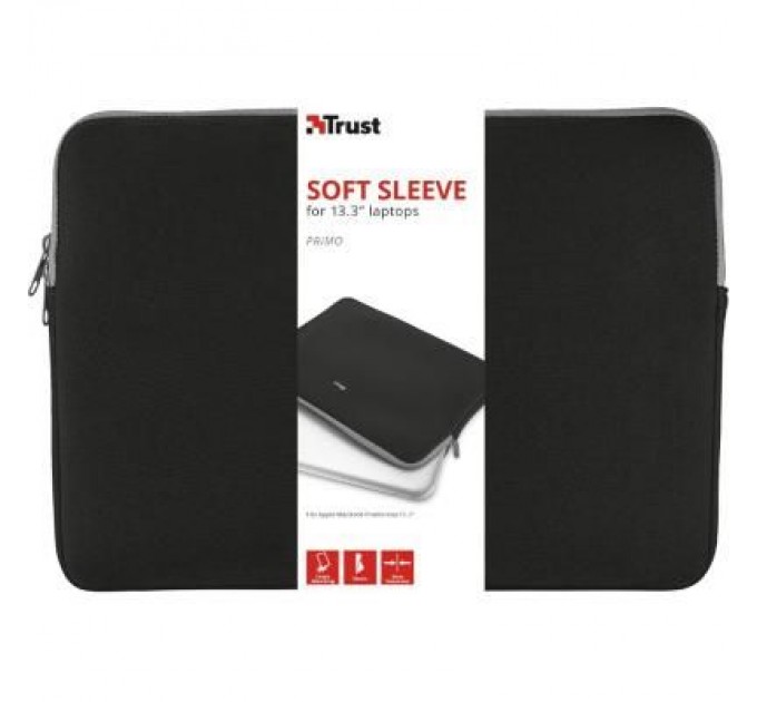 Trust Чохол до ноутбука Trust 13.3" Primo Black (21251)