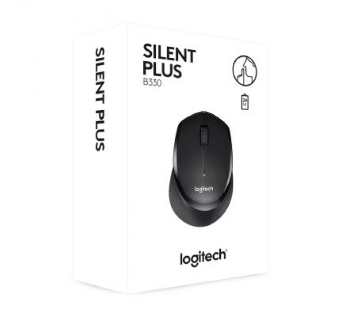 Logitech Мишка Logitech B330 Silent plus Black (910-004913)