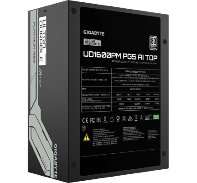 GIGABYTE Блок живлення GIGABYTE 1600W (GP-UD1600PM PG5)