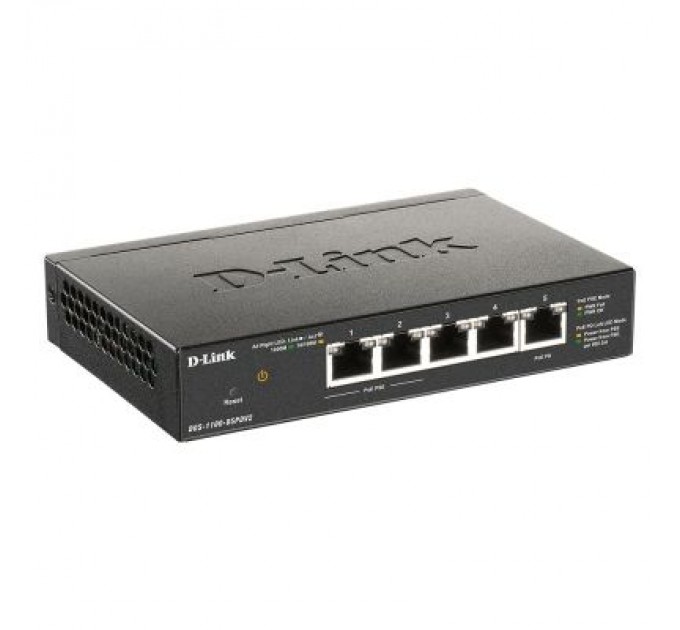 D-Link Комутатор мережевий D-Link DGS-1100-05PDV2