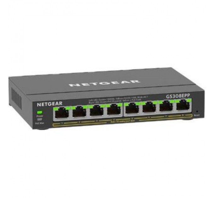 Netgear Комутатор мережевий Netgear GS308EPP-100PES