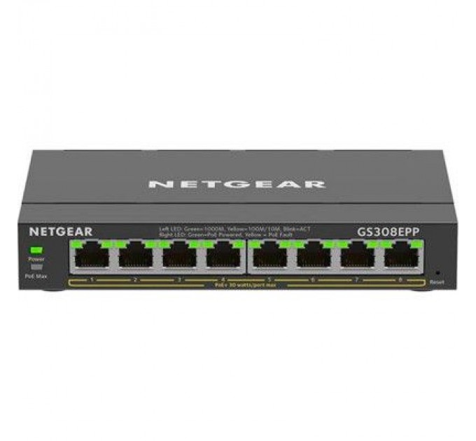 Netgear Комутатор мережевий Netgear GS308EPP-100PES