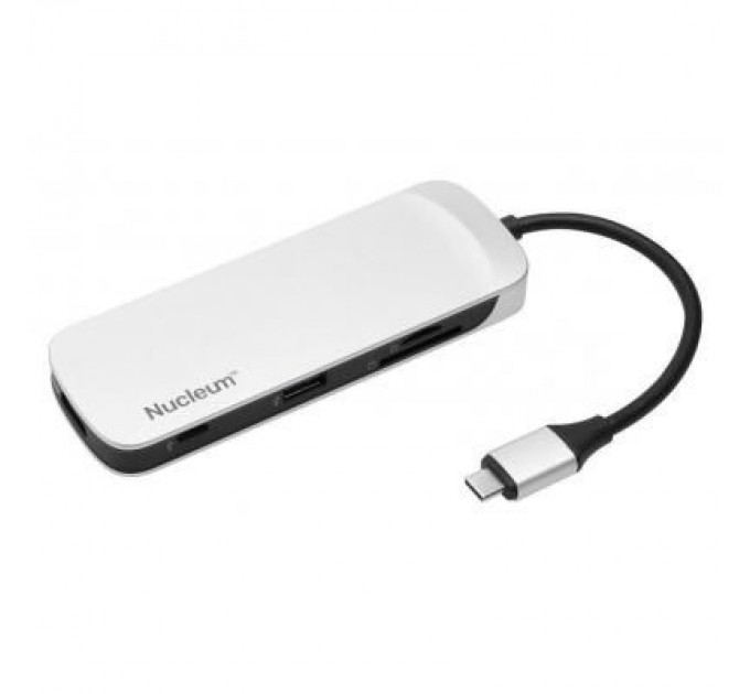 Kingston Концентратор Kingston Nucleum USB-C (C-HUBC1-SR-EN)
