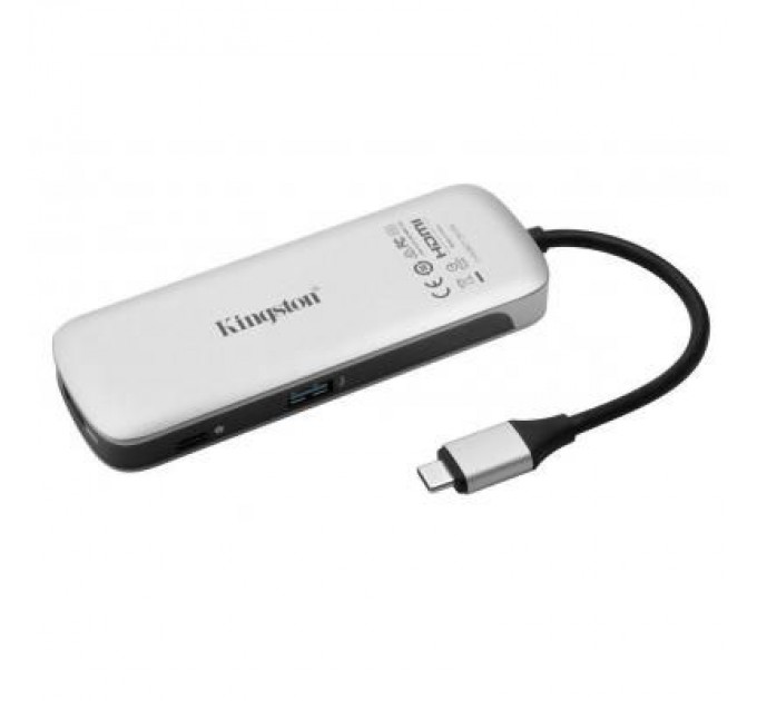 Kingston Концентратор Kingston Nucleum USB-C (C-HUBC1-SR-EN)