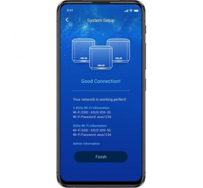 ASUS Маршрутизатор ASUS ZenWiFi XD5 1PK (90IG0750-MO3B60)