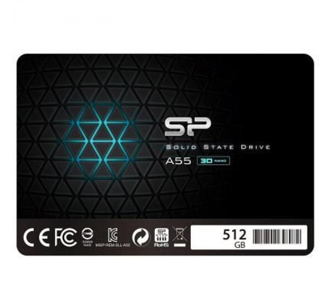 Silicon Power Накопичувач SSD 2.5" 512GB Silicon Power (SP512GBSS3A55S25)