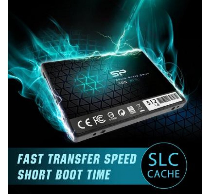 Silicon Power Накопичувач SSD 2.5" 512GB Silicon Power (SP512GBSS3A55S25)